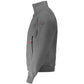 Gray Polyester Men Jacket