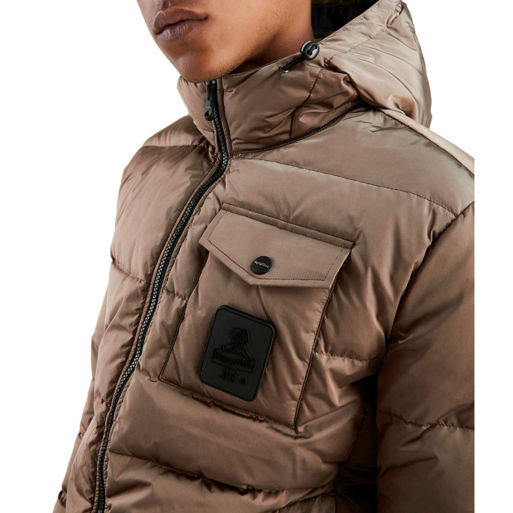 Brown Nylon Jacket