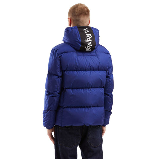 Blue Nylon Jacket