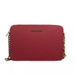 Jet Set Large East West Leather Crossbody Bag Light Berry Sorbet