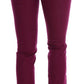 Elegant Purple Super Slim Jeans