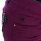 Elegant Purple Super Slim Jeans