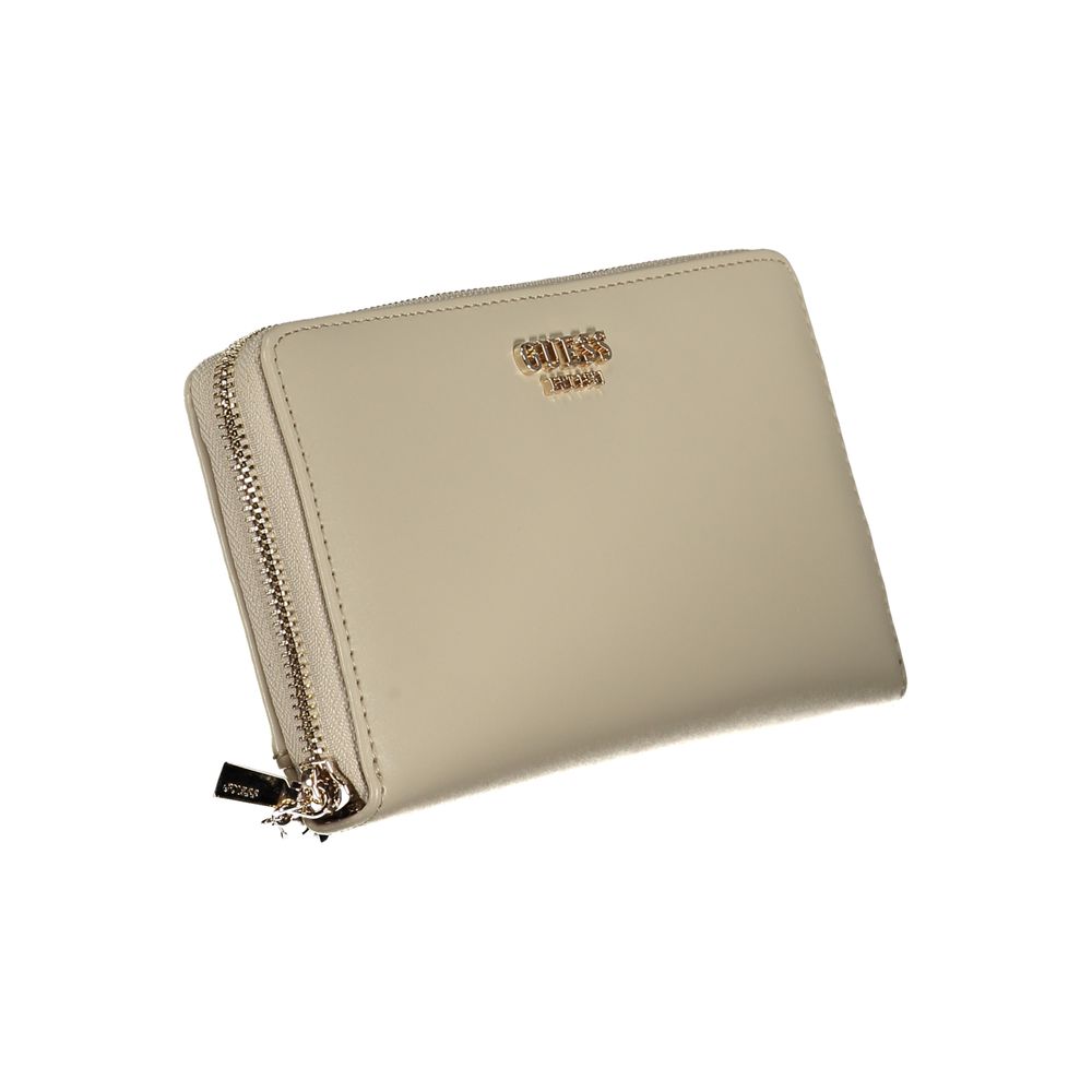 Beige Polyethylene Wallet