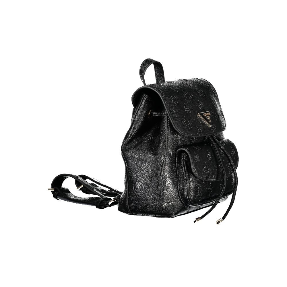 Black Polyethylene Backpack