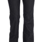 Chic Dark Blue Straight Fit Jeans