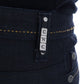 Chic Dark Blue Super Slim Fit Jeans