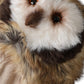 Brown Owl Faux Fur Whole Head Cap Hat