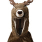 Brown Deer Faux Fur Whole Head Hat