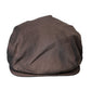 Brown Cotton Cloth Newsboy Hat Men