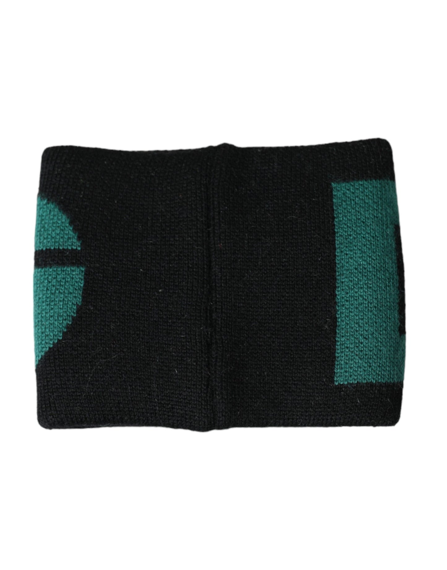 Black Green Wool Logo #DGMILLENNIALS Wristband