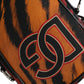 Multicolor Tiger Print Nylon Logo Cross Body Bag