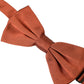 Brown Silk Adjustable Neck Men Bow Tie