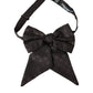 Brown Ribbon Silk Adjustable Neck Men Bow Tie