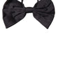 Black Satin Silk Adjustable Neck Men Bow Tie