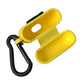 Yellow Silicone Logo Embossed Airpods Case