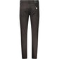 Black Cotton Jeans & Pant