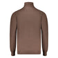 Brown Polyester Sweater