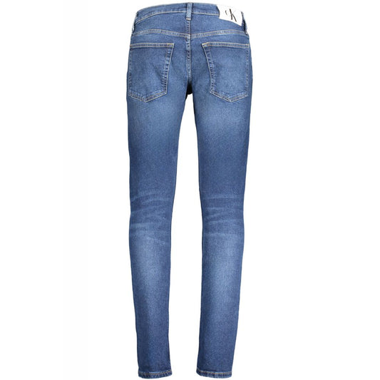 Blue Cotton Jeans & Pant