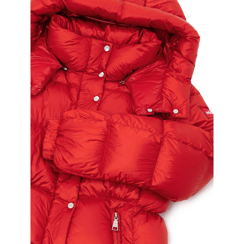 Red Polyamide Jackets & Coat