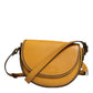 Light Brown Leather Logo Waist Strap Sling Bag