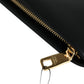 Black Calfskin Leather Mediterranean Pouch Bag