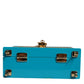 Multicolor Wood Leather Clutch Shoulder Bag