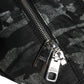 Black Leopard Fabric Belt Waist Fanny Pack Bag