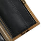 Bordeaux Velvet Gold Frame Clutch Evening Bag