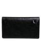 Black Leather DG Logo Bifold Card Slot Crossbody Bag