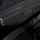 Black Neoprene Logo Sport Gym Duffel Shoulder Bag