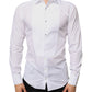 White Bib Cotton Poplin Formal Dress Shirt