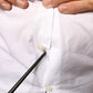 White Bib Cotton Poplin Formal Dress Shirt