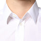 White Cotton Collared Men Formal Dress Shirt