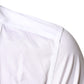 White Bib Cotton Poplin Formal Dress Shirt