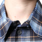 Multicolor Patchwork Button Down Casual Shirt