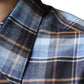 Multicolor Patchwork Button Down Casual Shirt