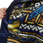 Blue Heraldic Patch Stripe King Bee Sweater