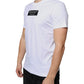 White Cotton DG Applique Casual T-shirt