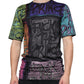 Multicolor Graphic Print Cotton T-shirt