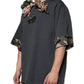 Gray Camouflage Animal Stuff Cotton T-shirt