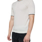 Off White Cashmere Short Sleeves T-shirt