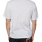 White Cotton DG Logo Print Casual T-shirt