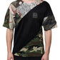 Multicolor Camouflage Patchwork DG Royal T-shirt