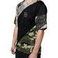 Multicolor Camouflage Patchwork DG Royal T-shirt