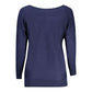 Blue Viscose Sweater