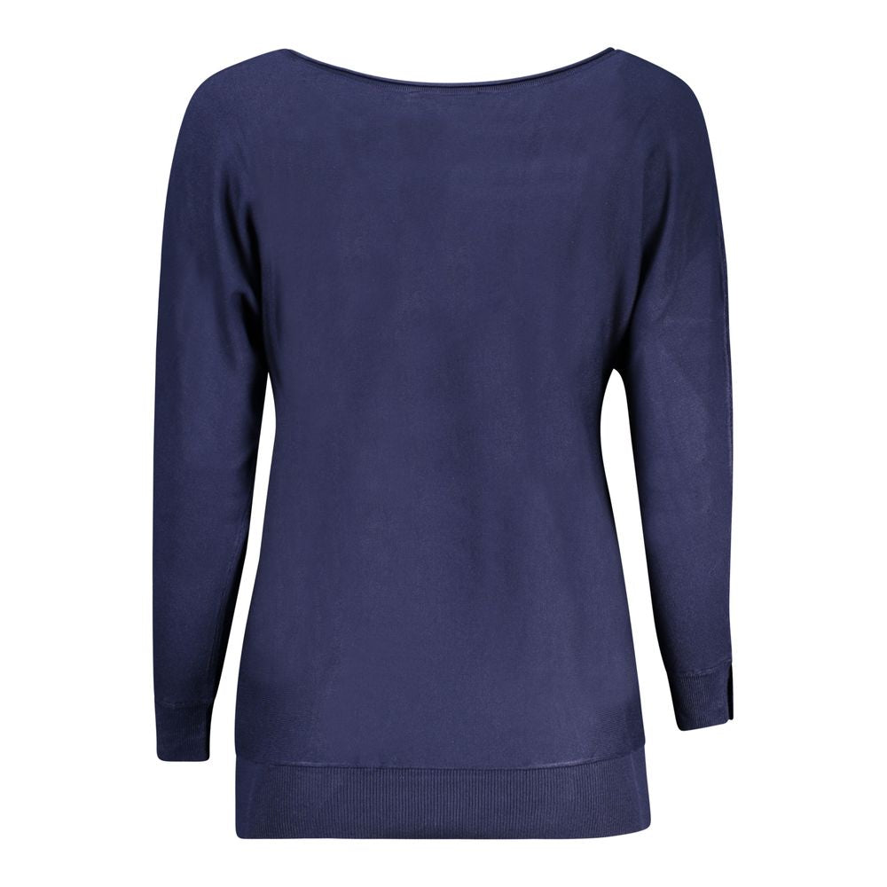 Blue Viscose Sweater