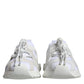 White Mesh Sorrento Trekking Sneakers Shoes