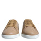 Brown Low Top Men Saint Tropez Sneakers Shoes