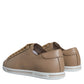 Brown Low Top Men Saint Tropez Sneakers Shoes