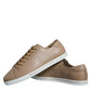 Brown Low Top Men Saint Tropez Sneakers Shoes